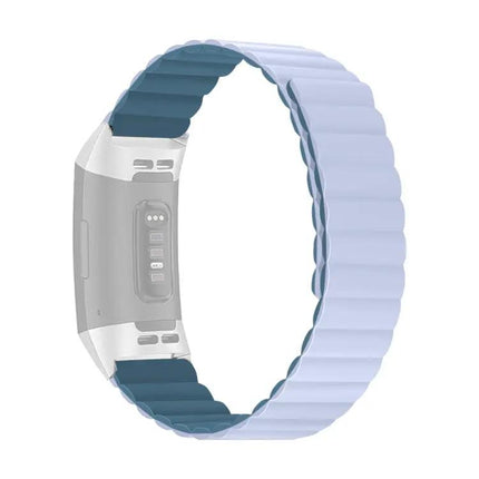 Silicone Magnetic Watch Band For Fitbit Charge 2/3/4/5