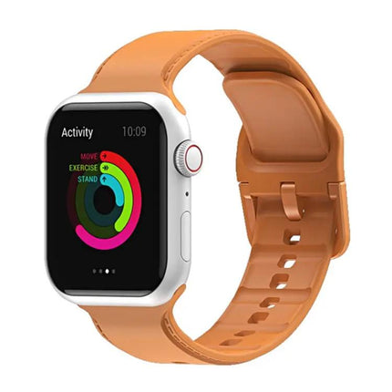 Adjustable Silicone Replacement Band For Apple Watch 38-45mm