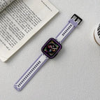7 41mm / 6&SE&5&4 40mm / 3&2&1 38mm / Purple White