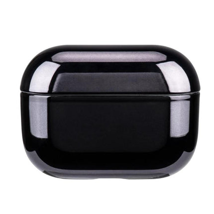 A Protective Case for AirPods During Daily Activities - Glossy Black Electroplating TPU Protective Case
