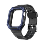 7 41mm / 6&SE&5&4 40mm / Black + Dark Blue Frame