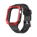 7 45mm / 6&SE&5&4 44mm / Black + Red Frame
