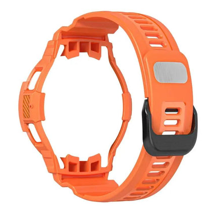 Carbon Fiber Silicone Watch Band For Samsung Galaxy Watch4