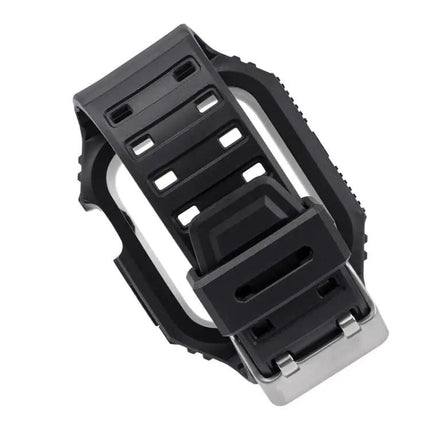 Two-Tone Silicone Apple Watch Band 38/40/41/42/44/45mm