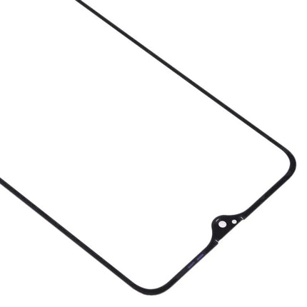 Replacement Glass for Samsung Phones in Daily Use - Samsung Galaxy A40 front screen outer glass with OCA adhesive, black frame for everyday repairs