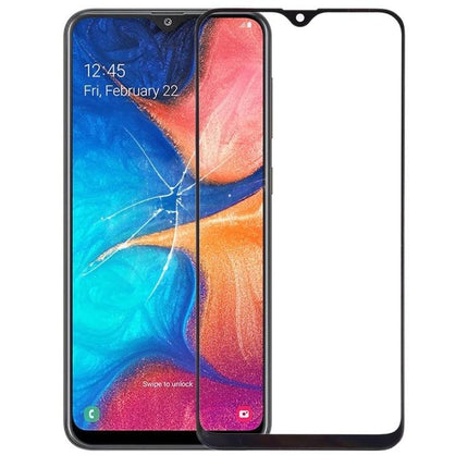 Replacement Glass for Samsung Phones in Daily Use - front outer glass for Galaxy A40 with OCA adhesive, restores cracked screen usability