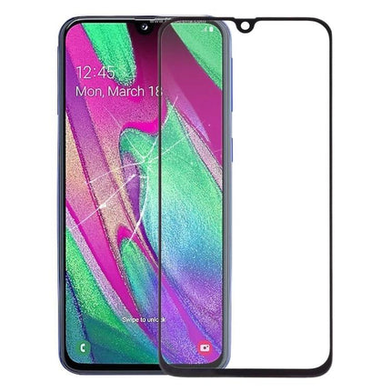 Replacement Glass for Samsung Phones in Daily Use - Samsung Galaxy A40 front outer glass with OCA adhesive, clear replacement to fix cracked screen