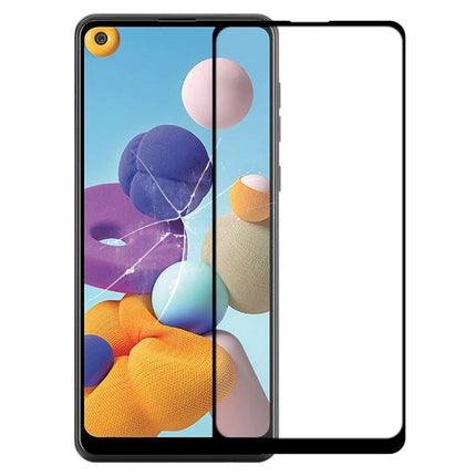 Replacement Screen Glass for Samsung Phones in Daily Use - Samsung Galaxy A7 2018 A750 front glass replacement showing cracked vs. new screen