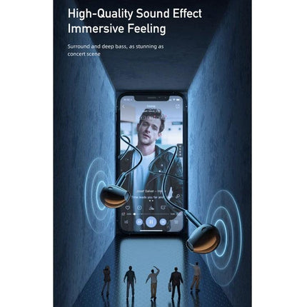 Awei Semi In Ear Wired Earphones For Daily Commuting And Casual Use black white semi in-ear wired earphones with phone
