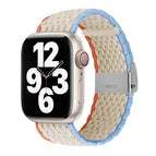 7 41mm / 6&SE&5&4 40mm / 3&2&1 38mm / Orange White Blue