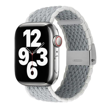 Vertical Texture Braided Watch Band For Apple Watch 38-45mm