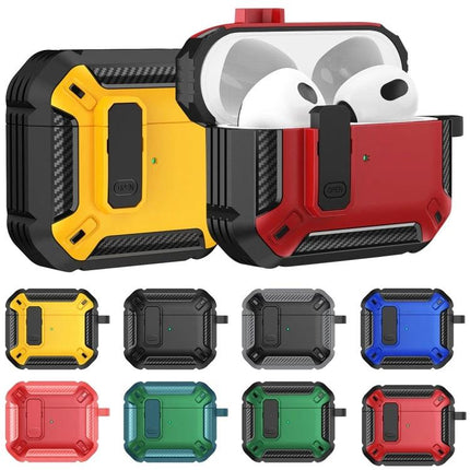 Protective Case for AirPods 3 Safeguards Earphones in Daily Use - rugged 360° protective cover in multiple colors for commuting and workouts