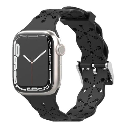 Lace Silicone Apple Watch Band 38/40/41/42/44/45mm