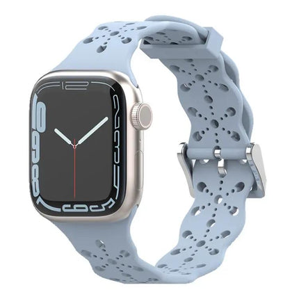 Lace Silicone Apple Watch Band 38/40/41/42/44/45mm