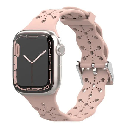 Lace Silicone Apple Watch Band 38/40/41/42/44/45mm
