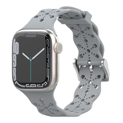 Lace Silicone Apple Watch Band 38/40/41/42/44/45mm