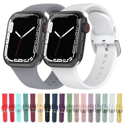 Silicone Watch Band 110mm Small Fit Apple Watch 38-41mm