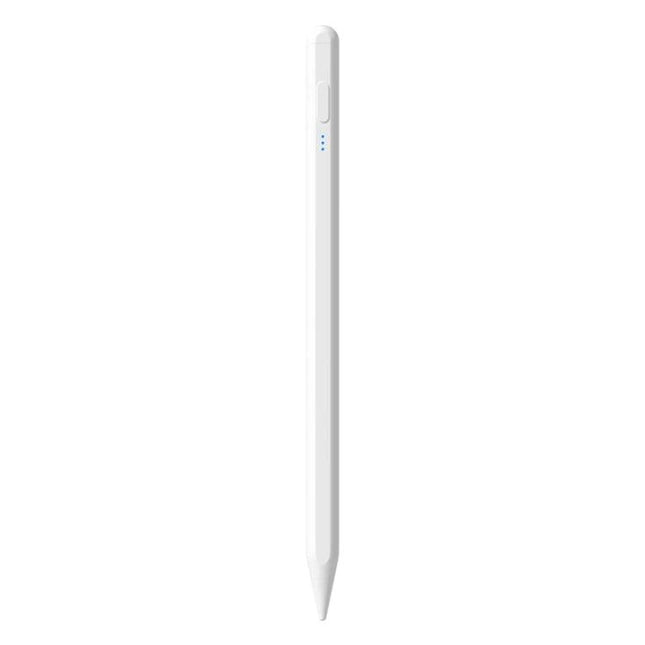 JT19 Universal Capacitive Stylus Pen for Phones and Tablets - white POM tip stylus for precise sketching, note-taking and editing on touchscreens
