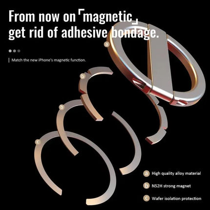 R-JUST Magnetic Phone Holder for iPhone 12 and 13 Series | Syndmart