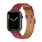 Size: Small Size For Apple Watch Series 8&7 41mm / SE 2&6&SE&5&4 40mm / 3&2&1 38mm / Red