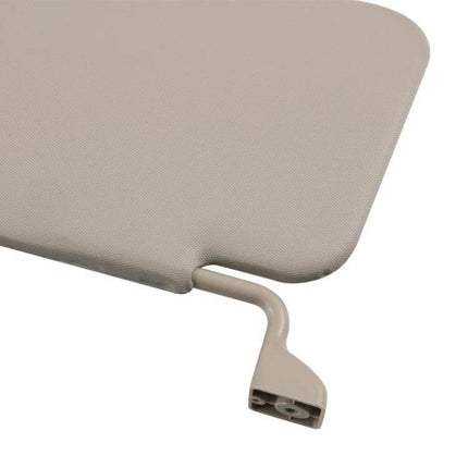 Car Modification Adjustable Sun Visor Replacement for Vehicles – beige ABS sun visor with mounting arm, durable neutral finish for Camry and construction machinery