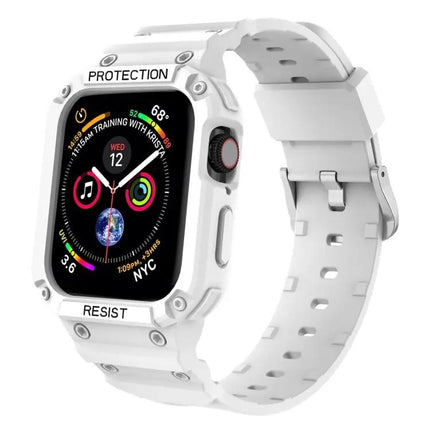 Three-Proof Integrated Silicone Strap For Apple Watch