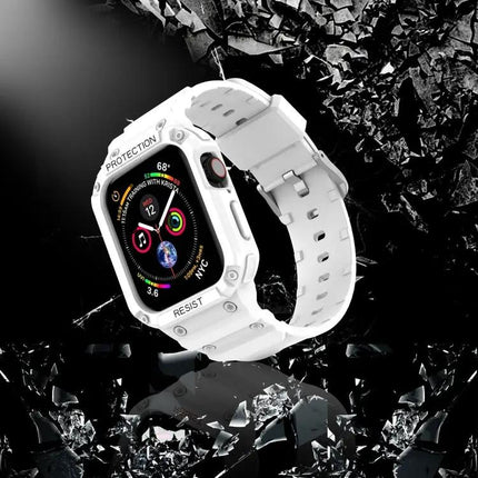 Three-Proof Integrated Silicone Strap For Apple Watch