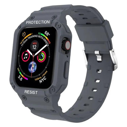 Three-Proof Integrated Silicone Strap For Apple Watch