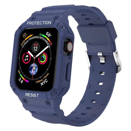 Three-Proof Integrated Silicone Strap For Apple Watch