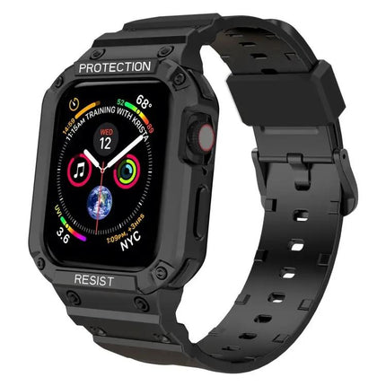 Three-Proof Integrated Silicone Strap For Apple Watch