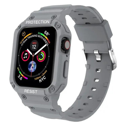 Three-Proof Integrated Silicone Strap For Apple Watch