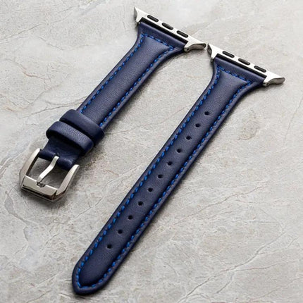 Genuine Leather Apple Watch Band 38/40/41/42/44/45mm