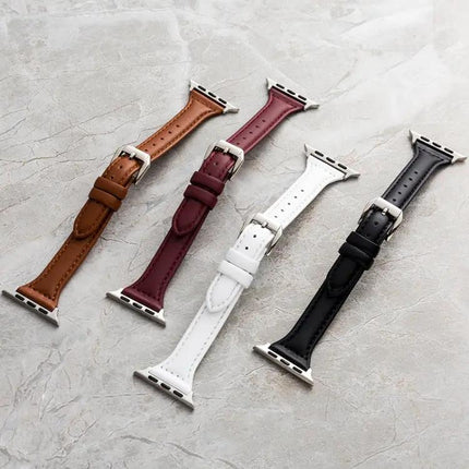 Genuine Leather Apple Watch Band 38/40/41/42/44/45mm