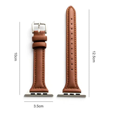 Genuine Leather Apple Watch Band 38/40/41/42/44/45mm