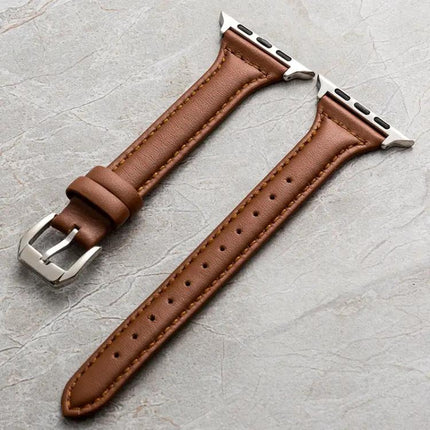 Genuine Leather Apple Watch Band 38/40/41/42/44/45mm