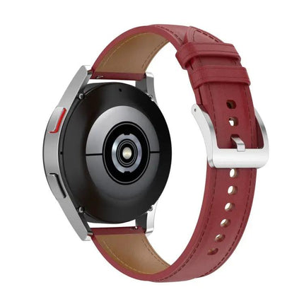 20mm Genuine Leather Watch Strap For Galaxy Watch 41mm