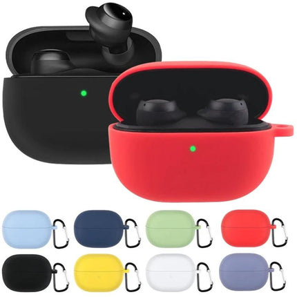 A Silicone Case for Keeping Earphones Safe Daily - colorful 360° protective silicone earphone cases with carabiner, precise cutouts, anti-scratch