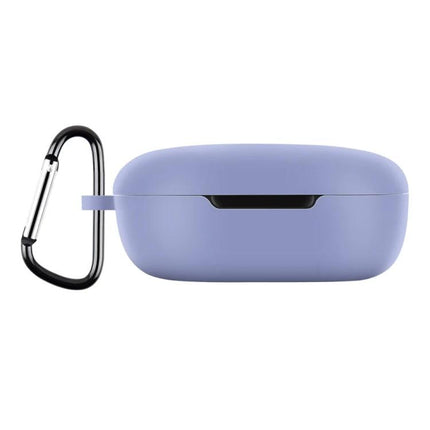 Xiaomi Earbuds Protective Case with Hook for Everyday Use - Lavender 360° Coverage Carabiner Attachment
