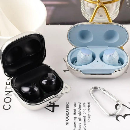 Sleek Protective Case for Samsung Galaxy Buds in Daily Use - durable snug-fitting case protecting earbuds from scratches and drops