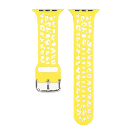 Silicone Hollow-Out Apple Watch Band Compatible 38/40/41mm