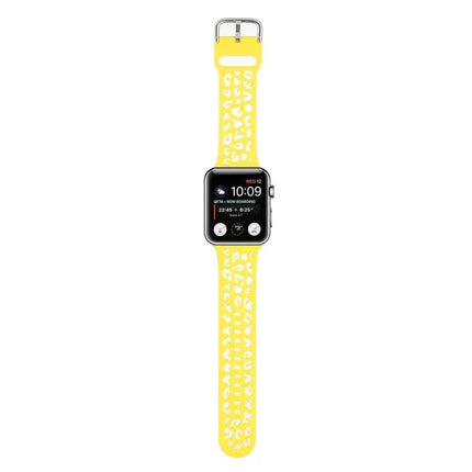 Silicone Hollow-Out Apple Watch Band Compatible 42/44/45mm