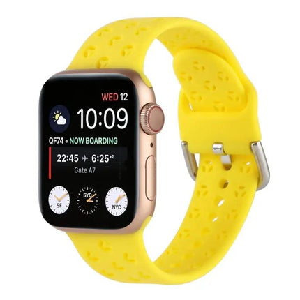 Hollow Silicone Watch Band For Apple Watch 38/40/41mm