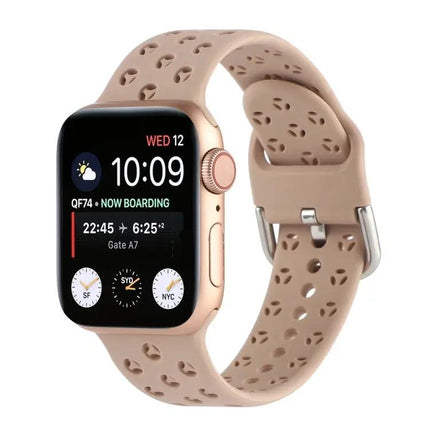 Hollow Silicone Watch Band For Apple Watch 38/40/41mm