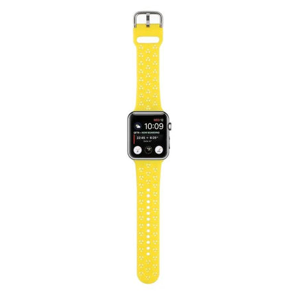 Hollow Silicone Replacement Band For Apple Watch 42/44/45mm