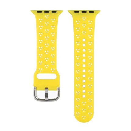 Hollow Silicone Replacement Band For Apple Watch 42/44/45mm