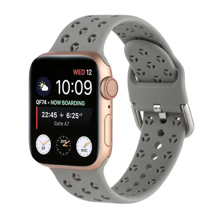 Hollow Silicone Replacement Band For Apple Watch 42/44/45mm