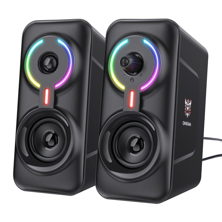 ONIKUMA L6 Éclairage RGB Audio pour ordinateur avec fonction Bluetooth