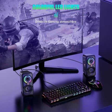 Onikuma Bluetooth Gaming Headset For PC And Console Use with RGB lighting, wired and wireless 3.5mm, closed-cavity design