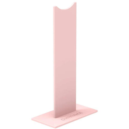 Onikuma Headset Stand For Desk Organization And Tidy Storage pink compact plastic stand for tidy gaming desks