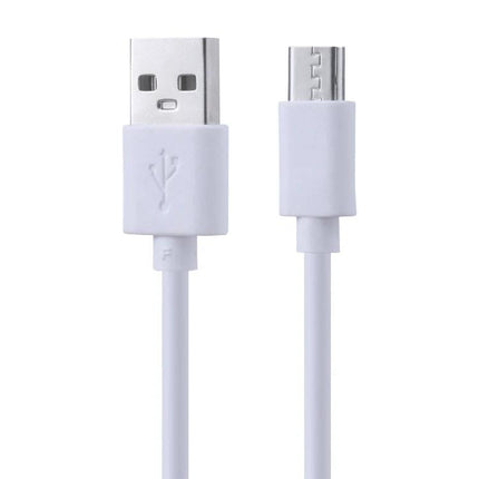 Essential charging cable for everyday device use at home white Micro USB cable for reliable home charging without data transfer